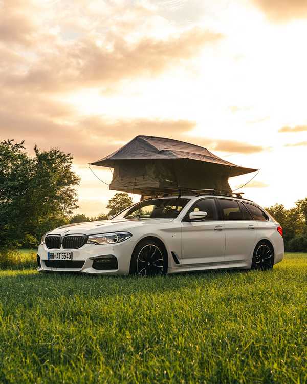 Making camp  The seventh generation of the BMW 5 