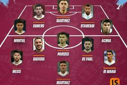 ترکیب احتمالی آرژانتین برای جام جهانی قطر؛ مسی و 