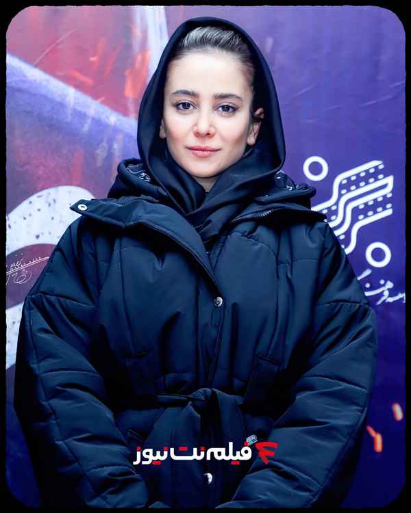  الناز حبیبی در اکران مردمی فیلم صحنه زنی به میزب