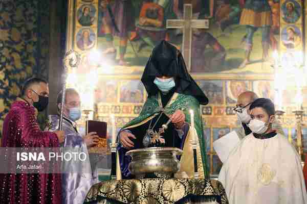 مراسم تقدس آب در کلیسای وانک اصفهان  ◾بر اساس تق