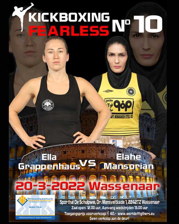Here we go I will fight on 20th March in Netherla