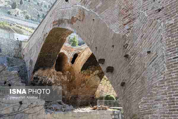  پل تاریخی خاتون رها شده در سرما  ◾ پل تاریخی خات