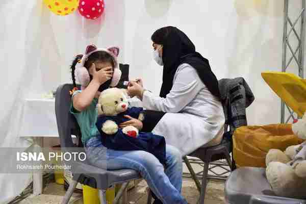  واکسیناسیون کودکان ۵ تا ۱۲ سال در اصفهان  ورق بز