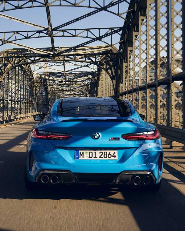 There's a new power in the city The new BMW M8 Co
