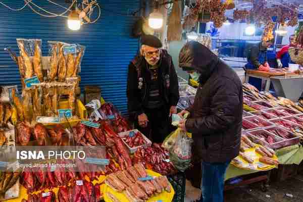   بازار رشت و خرم‌آباد در آستانهٔ نوروز   ▪️با نز