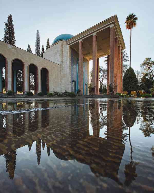 Tomb of Saadi Master of Persian Prose and Poetry 