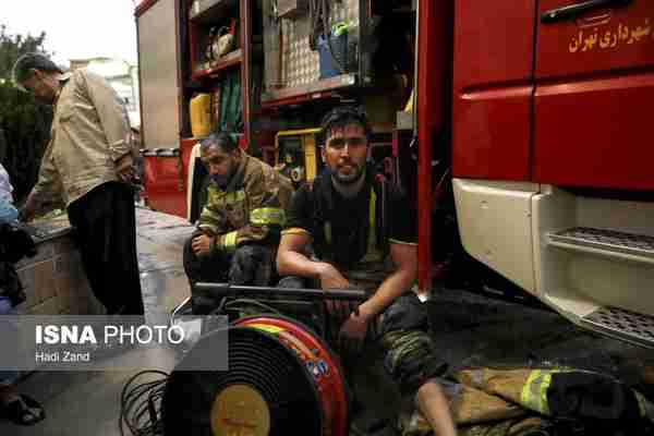  آتش‌سوزی در بیمارستان رسول اکرمص تهران  ◾ آتش سو