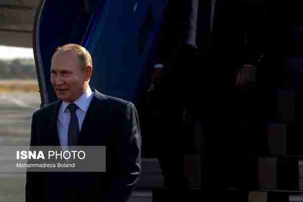   ورود ولادیمیر پوتین رییس جمهور روسیه به تهران  