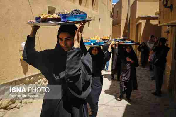  آیین سنتی ششم امام حسینع در بَرزُک  ◾ مردم برزک 
