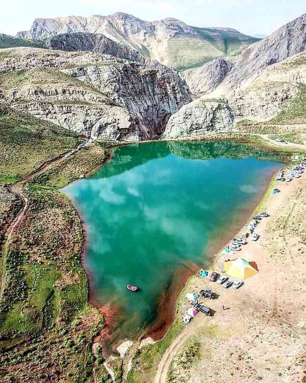  دریاچه لزور - فیروزکوه