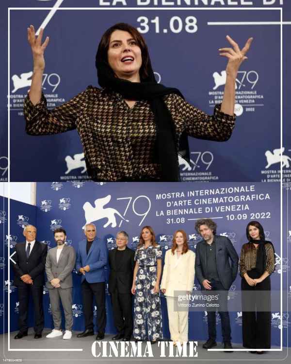 انتشار اولین تصاویر لیلا حاتمی در جشنواره ونیز